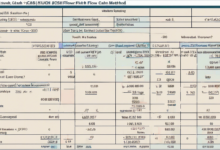 Indirect Cash Flow Method